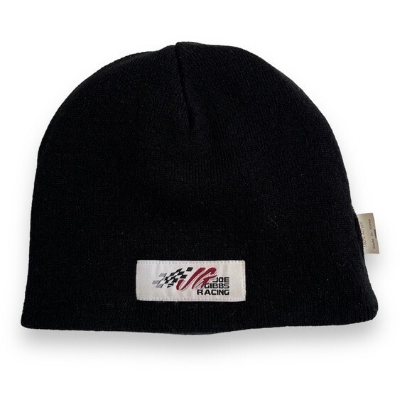 Reversible Nascar Tony Stewart 20 Home Depot Joe Gibbs Race Orange Black Beanie - Picture 5 of 10
